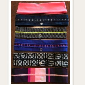 Lululemon Headband lot of 6